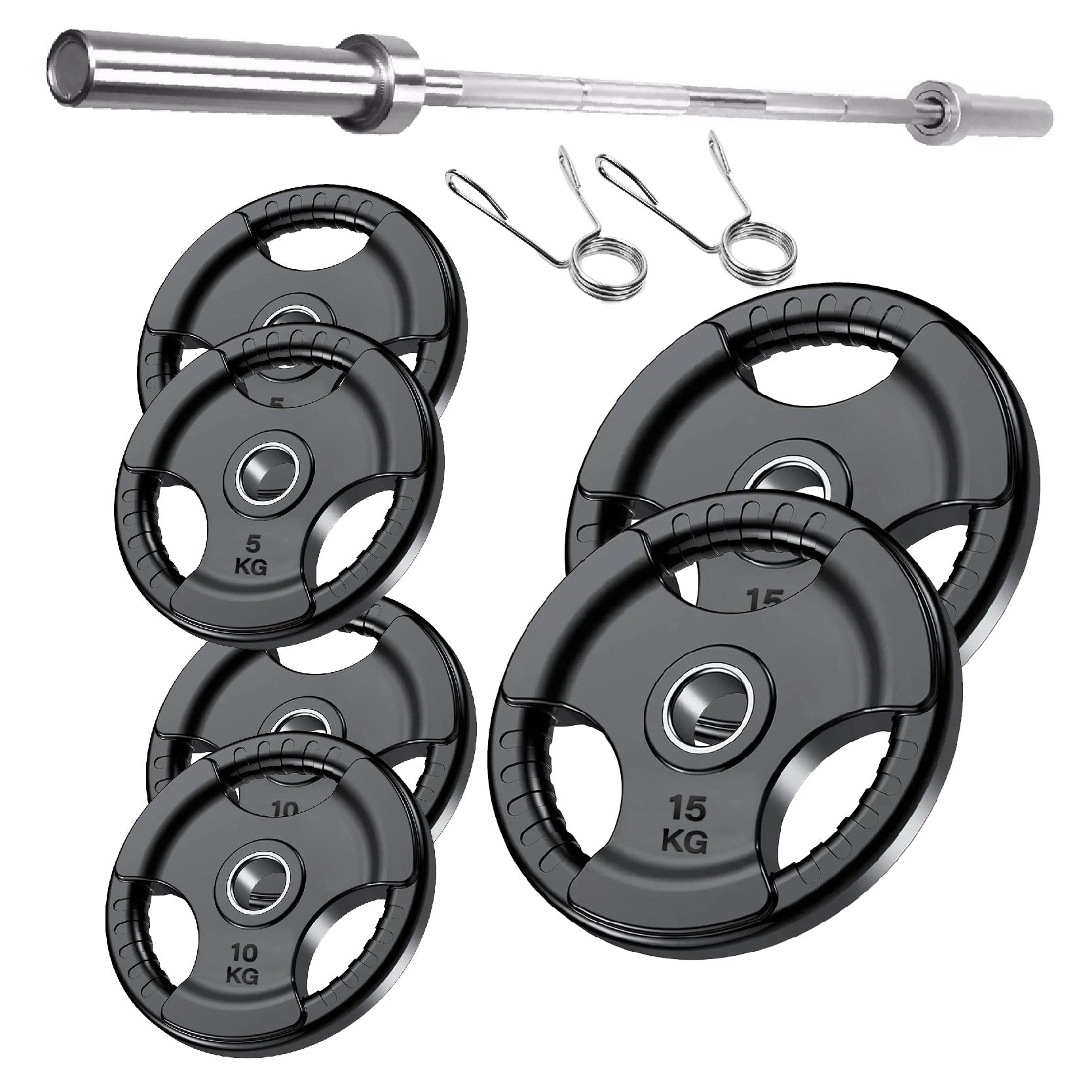 Tri Grip Cast Iron Weight Plates | 1.25kg to 25kg in UK