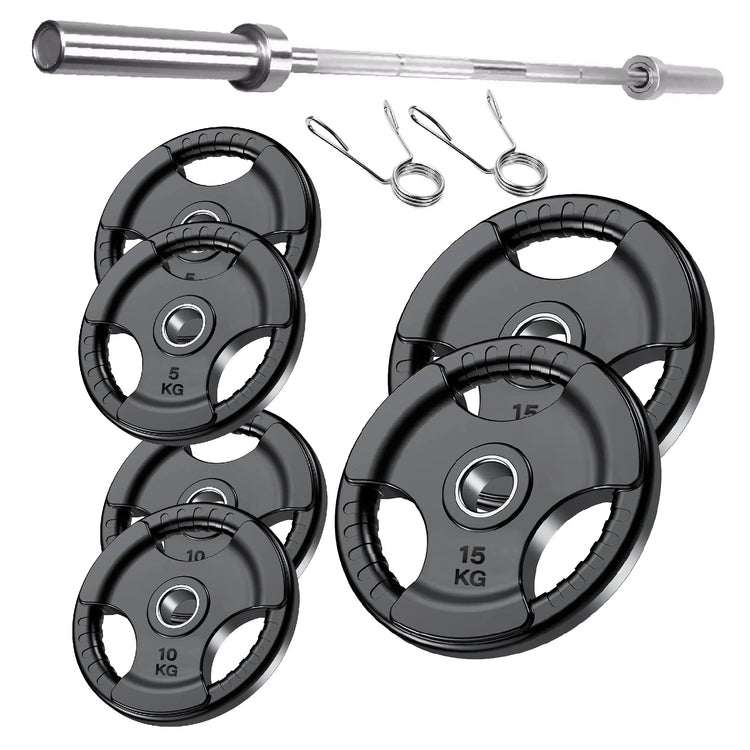 Tri Grip Cast Iron Weight Plates | 1.25kg to 25kg in UK