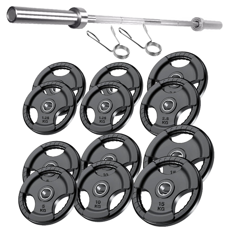 Tri Grip Cast Iron Weight Plates | 1.25kg to 25kg in UK