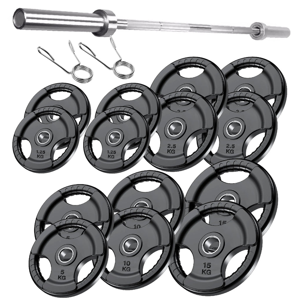 Tri Grip Cast Iron Weight Plates | 1.25kg to 25kg in UK