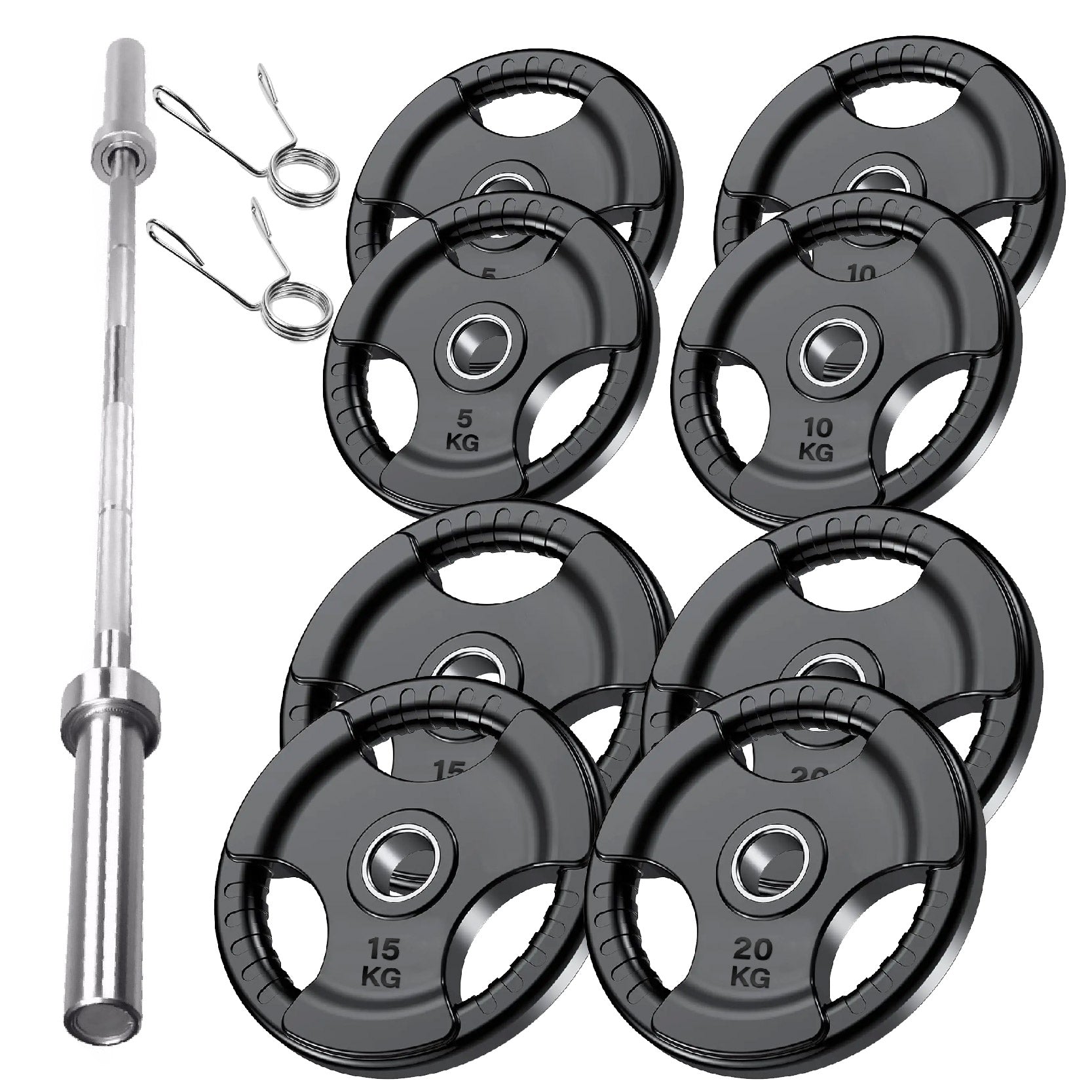 Tri Grip Cast Iron Weight Plates | 1.25kg to 25kg in UK