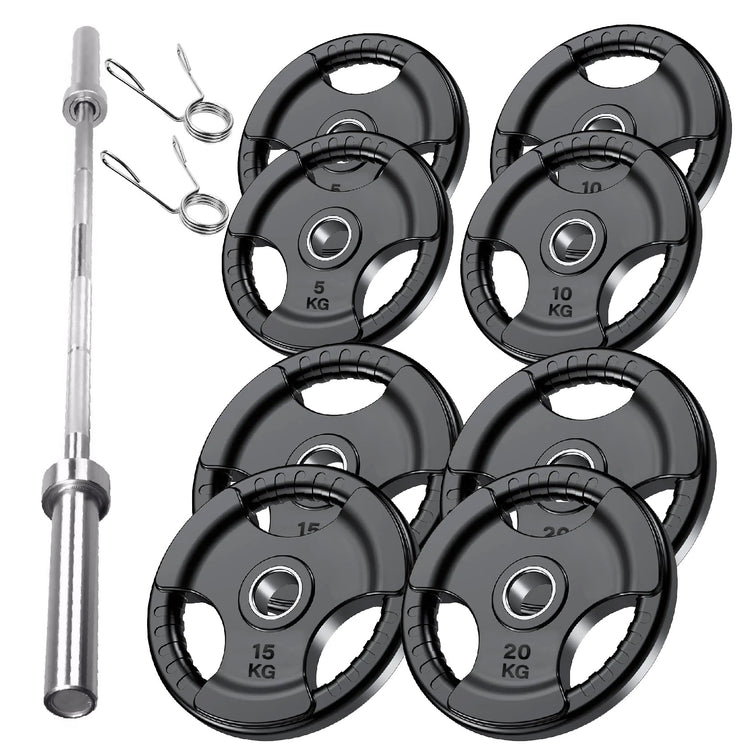Tri Grip Cast Iron Weight Plates | 1.25kg to 25kg in UK