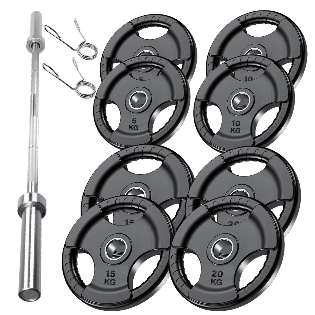 Tri Grip Cast Iron Weight Plates | 1.25kg to 25kg in UK