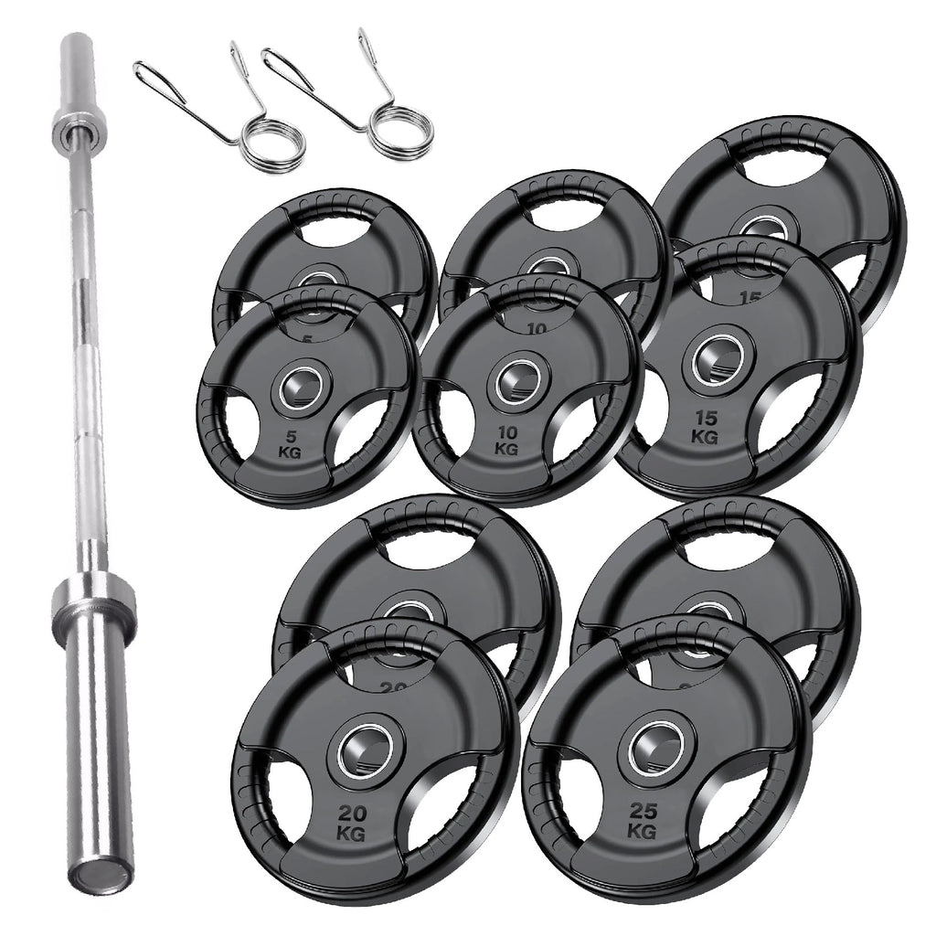 Tri Grip Cast Iron Weight Plates | 1.25kg to 25kg in UK