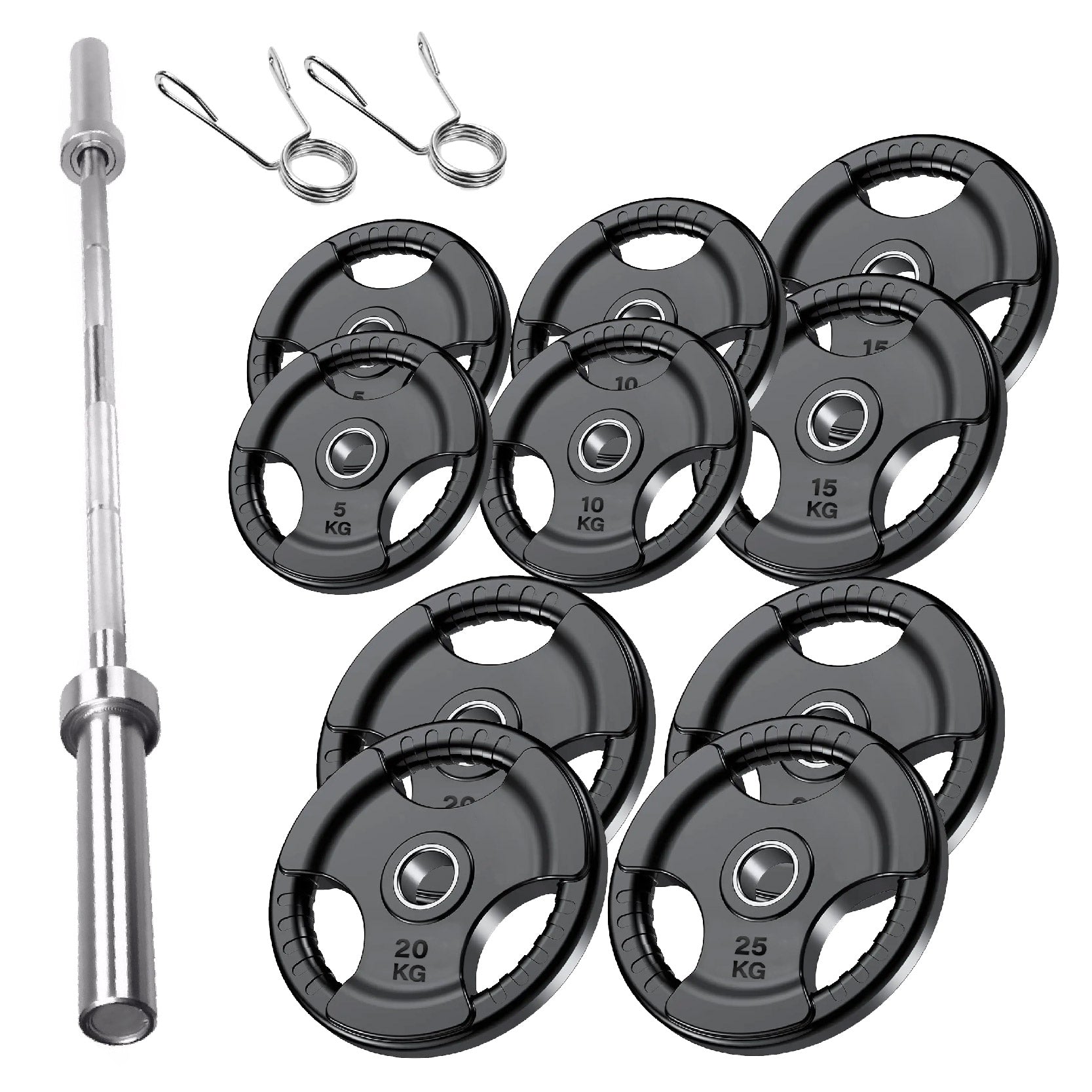 Tri Grip Cast Iron Weight Plates | 1.25kg to 25kg in UK