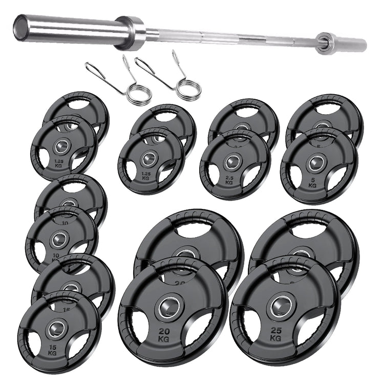 Tri Grip Cast Iron Weight Plates | 1.25kg to 25kg in UK