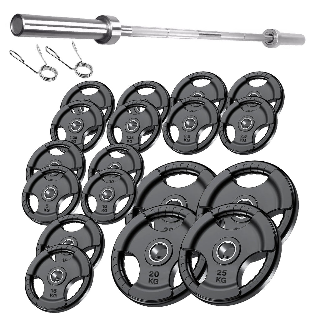 Tri Grip Cast Iron Weight Plates | 1.25kg to 25kg in UK