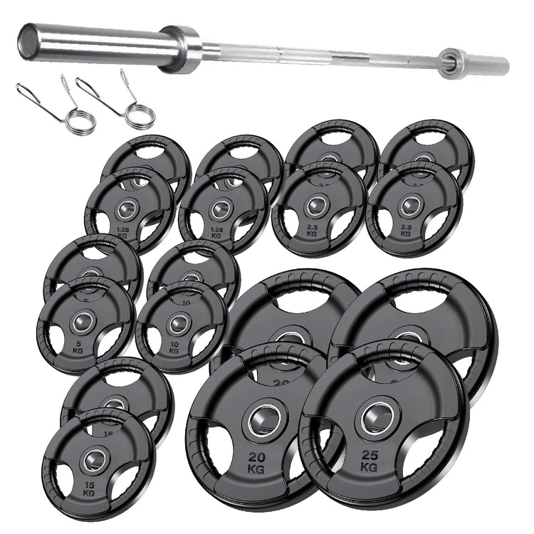 Tri Grip Cast Iron Weight Plates | 1.25kg to 25kg in UK