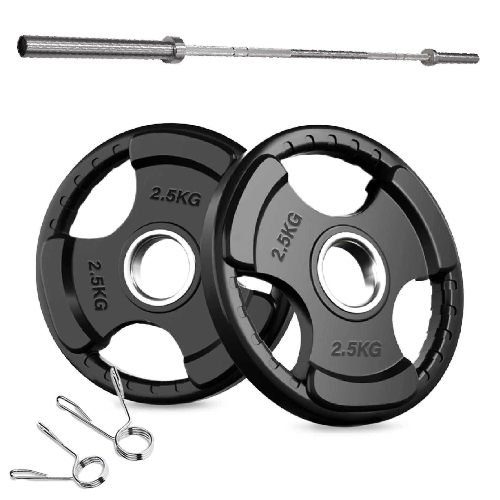 Tri Grip Cast Iron Weight Plates | 1.25kg to 25kg in UK