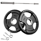 Tri Grip Cast Iron Weight Plates | 1.25kg to 25kg in UK