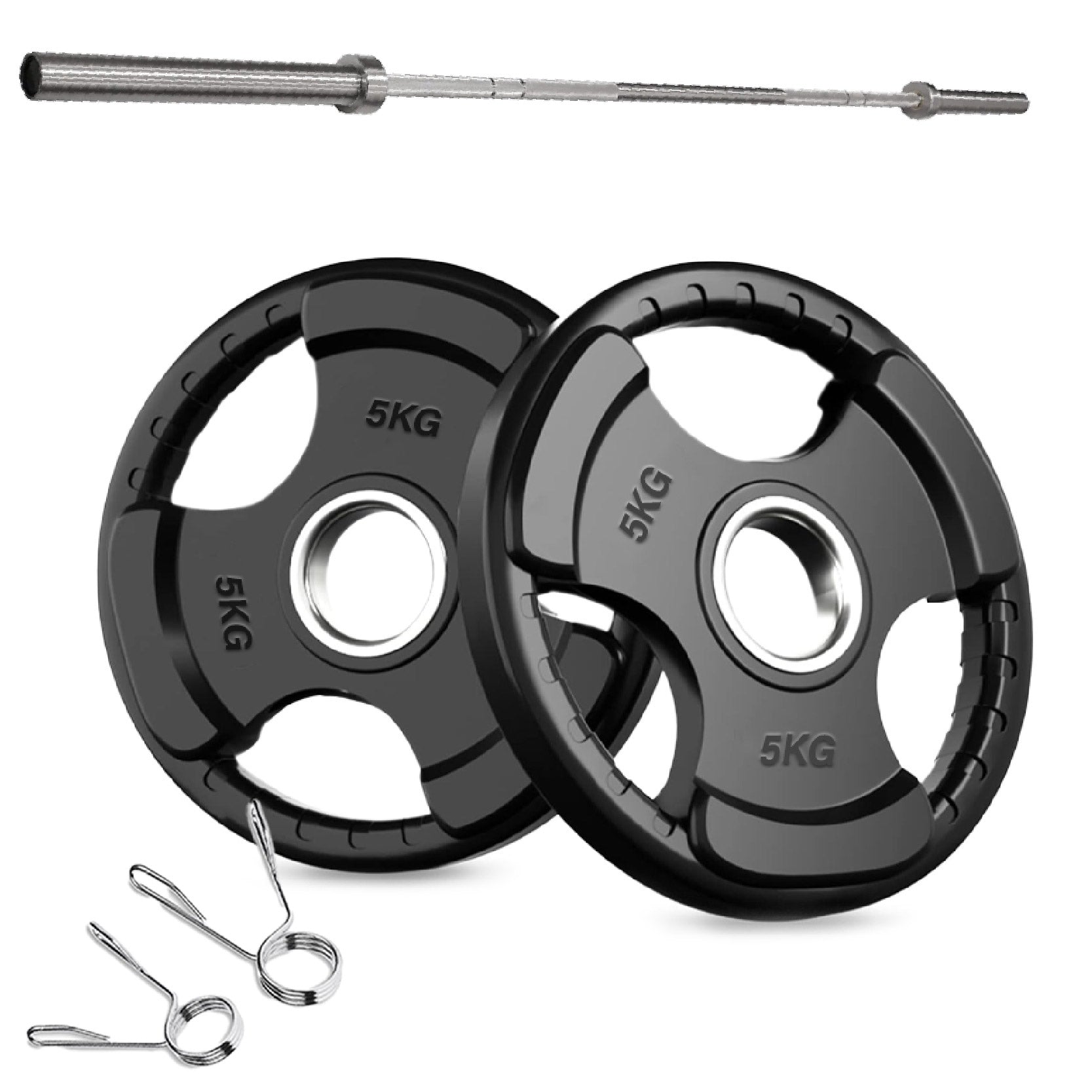 Tri Grip Cast Iron Weight Plates | 1.25kg to 25kg in UK