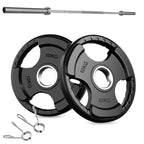 Tri Grip Cast Iron Weight Plates | 1.25kg to 25kg in UK
