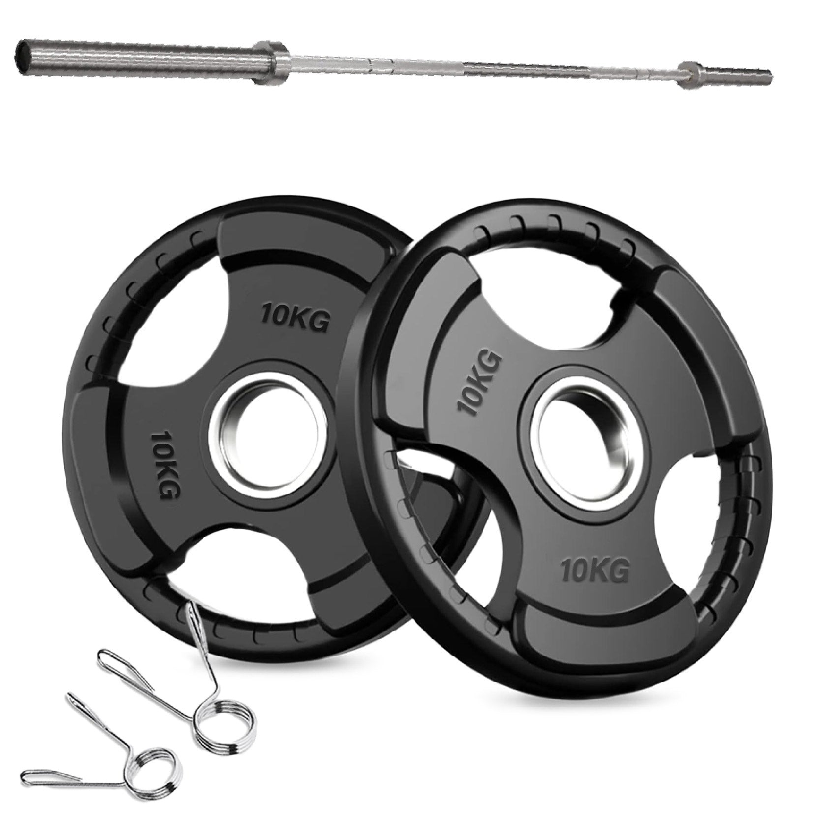 Tri Grip Cast Iron Weight Plates | 1.25kg to 25kg in UK