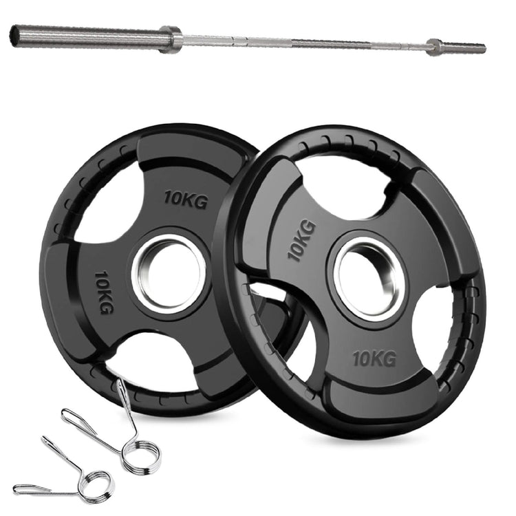 Tri Grip Cast Iron Weight Plates | 1.25kg to 25kg in UK