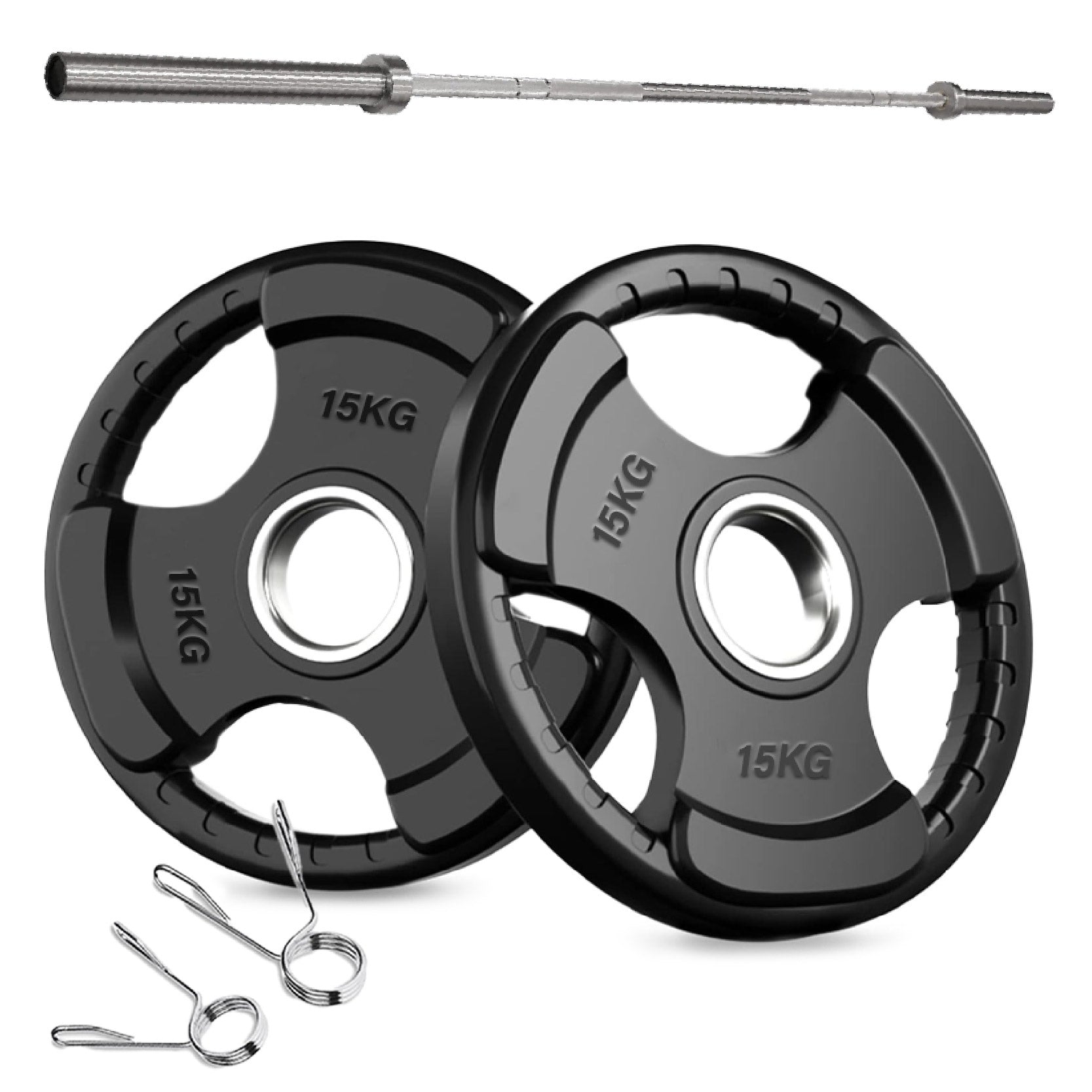 Tri Grip Cast Iron Weight Plates | 1.25kg to 25kg in UK