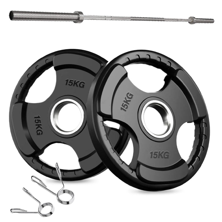 Tri Grip Cast Iron Weight Plates | 1.25kg to 25kg in UK