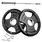 Tri Grip Cast Iron Weight Plates | 1.25kg to 25kg in UK