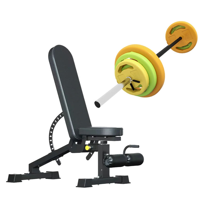 Adjustable Dumbbells & Barbell Set 65kg – 2-in-1 Free Weights for Home Gym