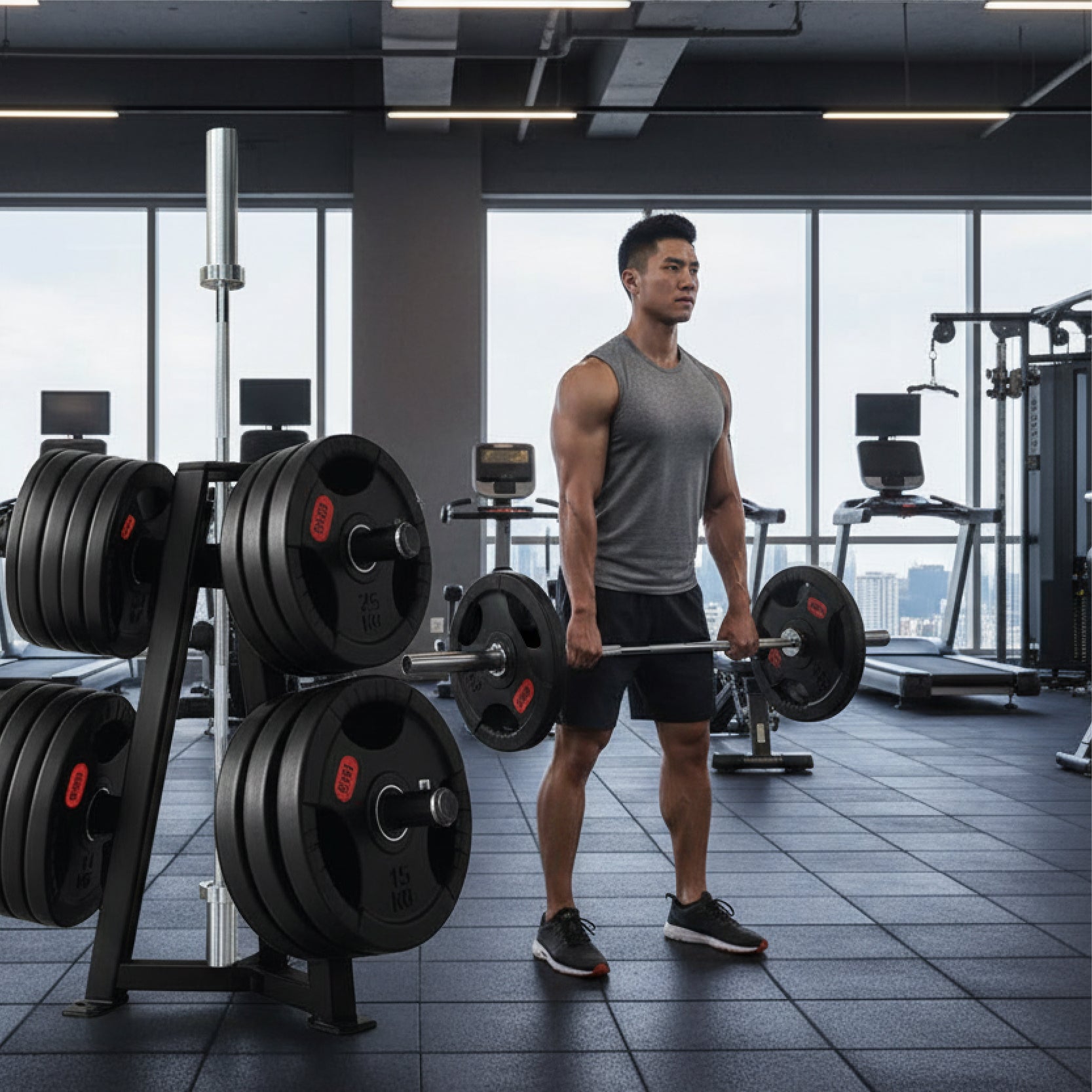 Weight Plate Storage Rack