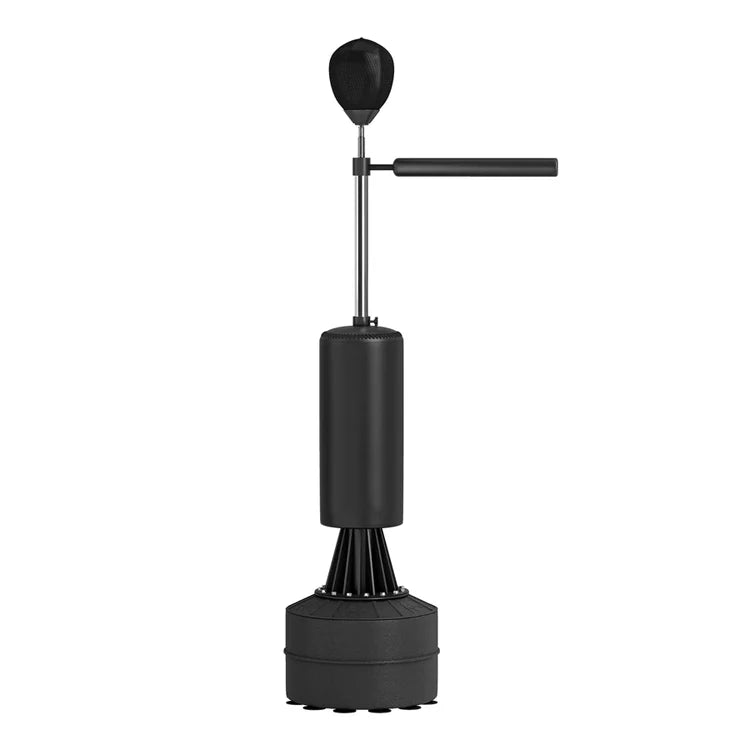 Adjustable Free Standing Boxing Bag with Stand & Gloves