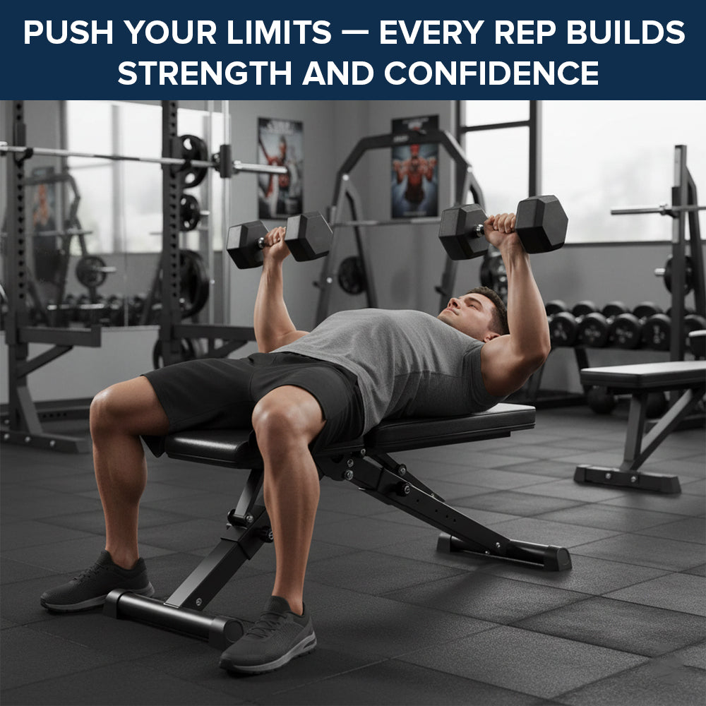 Foldable Adjustable Workout Bench | HomeGymDeals UK