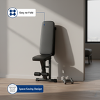 Foldable Adjustable Workout Bench | HomeGymDeals UK