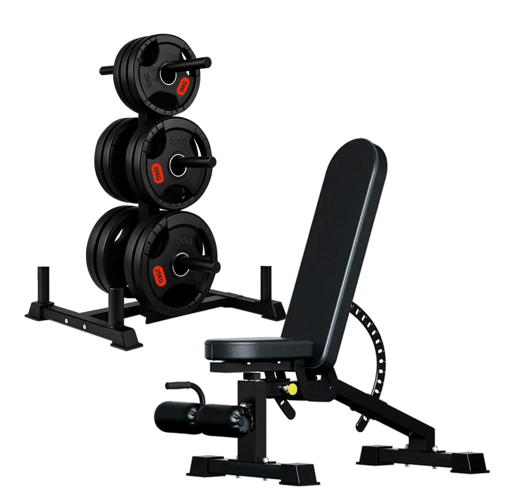 Olympic Weight Tree & Bar Stand | Heavy-Duty Storage UK