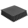 Gym Flooring Mats – Non-Slip EVA Foam Interlocking Tiles Black