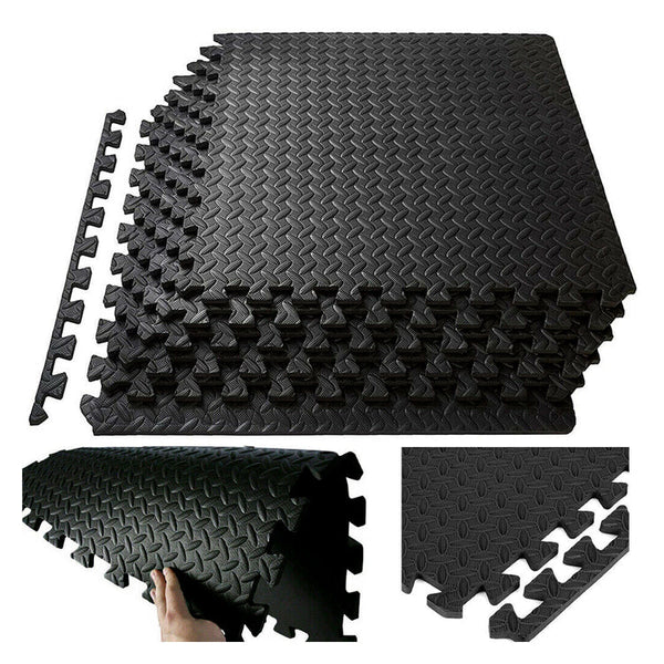 EVA Foam Floor Mats for Home Gym – Interlocking Gym Flooring Tiles
