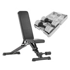Adjustable Dumbbells Pair 2.5–10kg – Compact 3-in-1 Weights for Home Gym