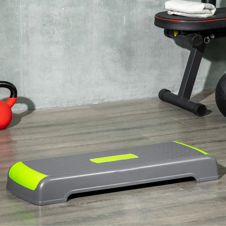 Aerobic Step Platform – Adjustable Height Stepper for Home Workouts
