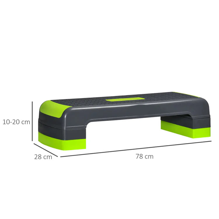 Aerobic Step Platform – Adjustable Height Stepper for Home Workouts