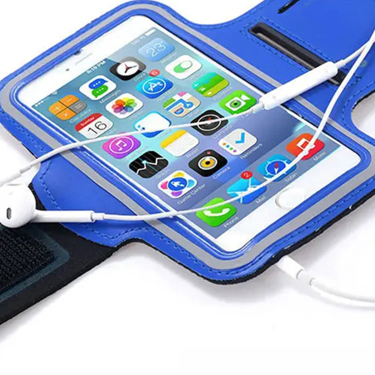 Gym arm band phone holder lightweight design