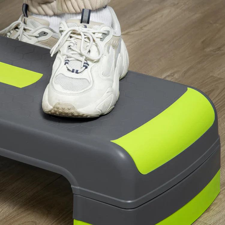 Aerobic Step Platform – Adjustable Height Stepper for Home Workouts